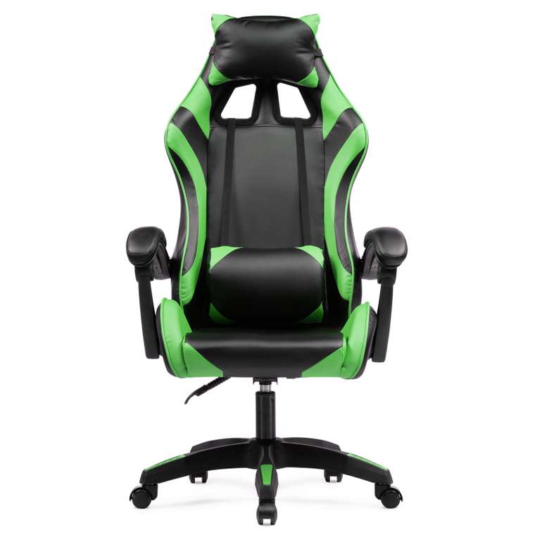 Компьютерное кресло Rodas черно-зеленого цвета