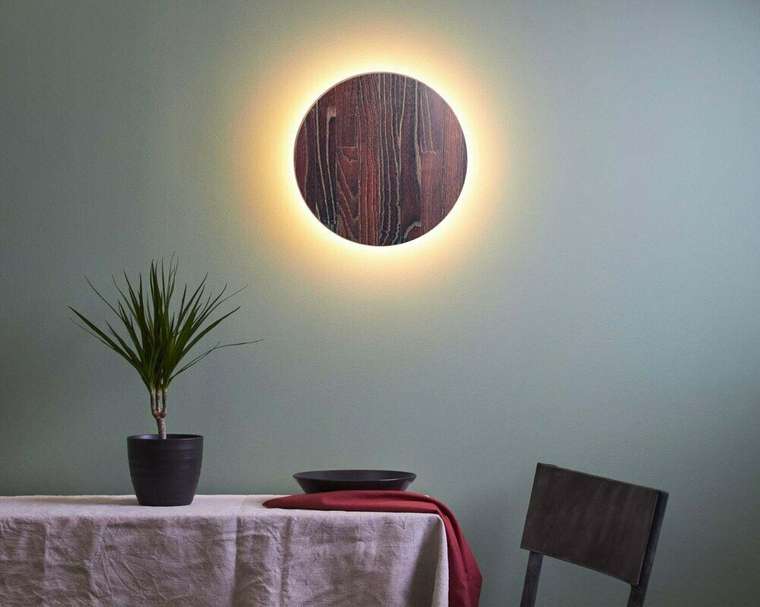 Настенный светильник CircleWall Wood
