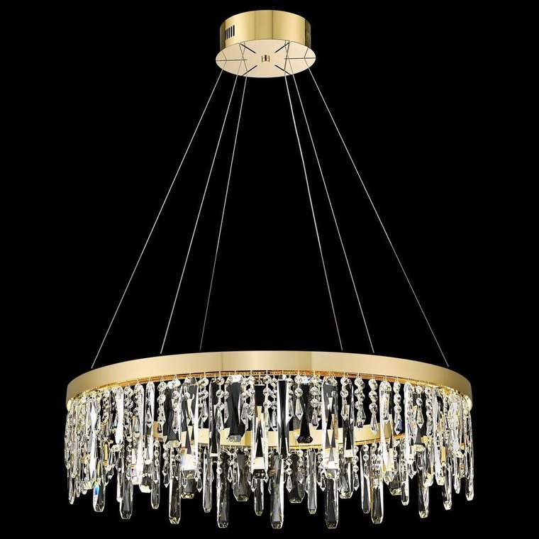 Хрустальная люстра Nora WE121.08.303 (хрусталь, цвет прозрачный)