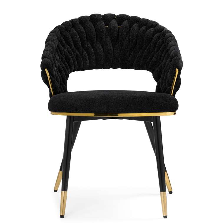 Обеденный стул Rakel черного цвета