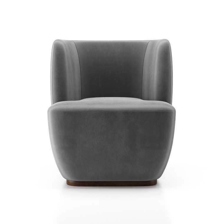 Кресло Bianchi серого цвета