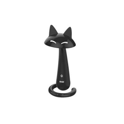 Настольная лампа Uniel Кошка Black 