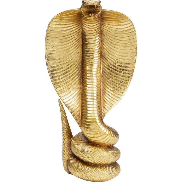 Статуэтка Cobra золотого цвета