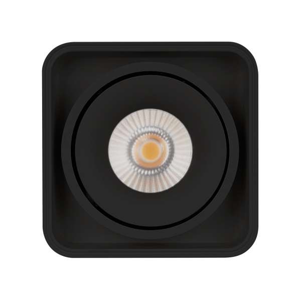 Накладной светильник SP-CUBUS 036053 (алюминий, цвет черный)
