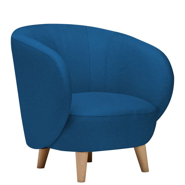 Кресло Мод синего цвета