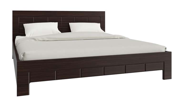 Кровать Изабель 180х200 темно-коричневого цвета