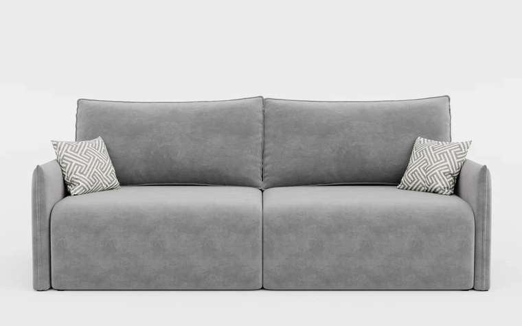 Диван-кровать Рон серого цвета