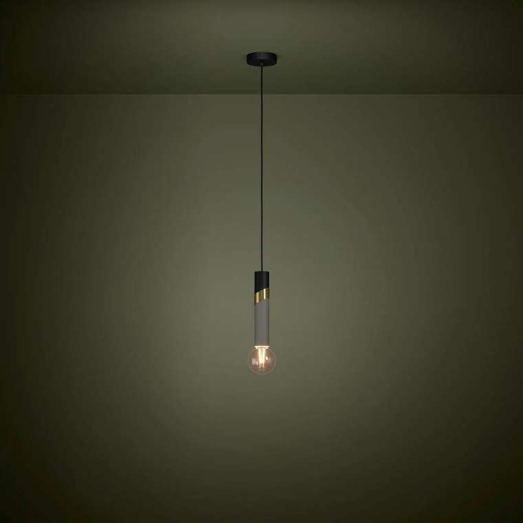 Подвесной светильник Cedral черного цвета