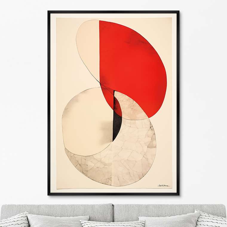 Репродукция картины The Twisted Shape, No 2, 2024г.