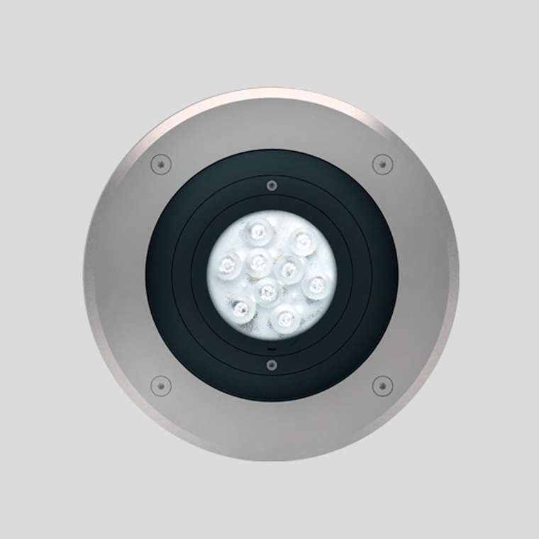 Встраиваемый круглый светильник уличный IP67 светодиодный Oasis Light c LED W7037A-4K SS