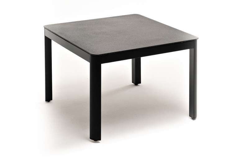 Журнальный столик для сада Париж серого цвета