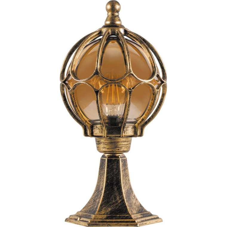Ландшафтный светильник Версаль золотого цвета