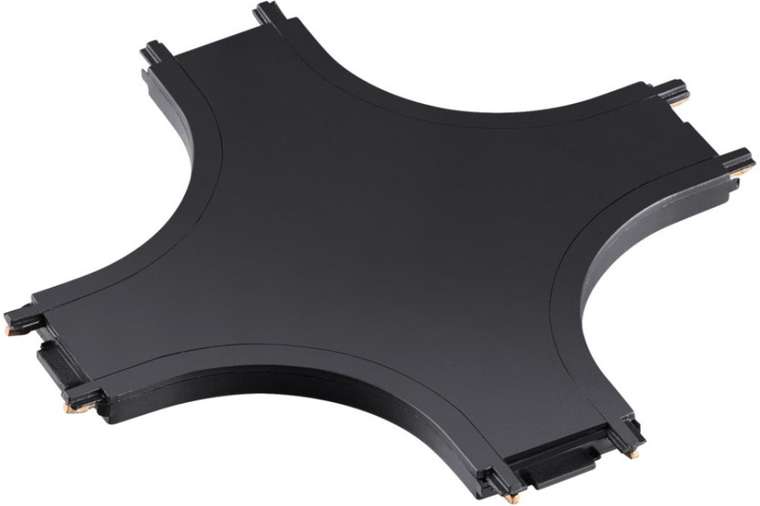 Соединитель с токопроводом "X" для низковольтного шинопровода Novotech Smal 135211 SHINO IP20 48V