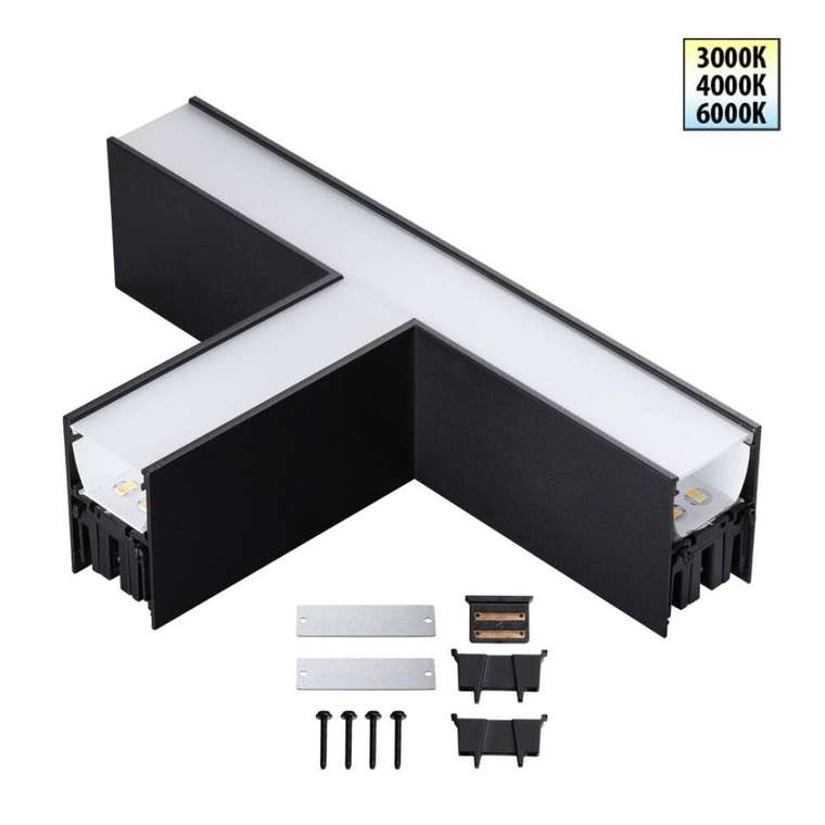 Светильник соединитель «Т» с переключателем цветовой темперетуры Novotech Over Fatto 359611