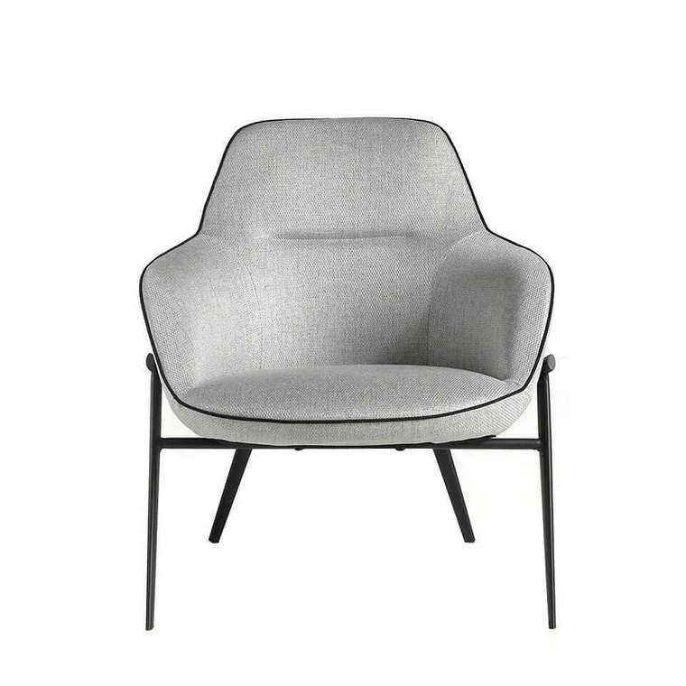 Кресло серого цвета
