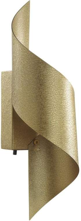Бра светодиодное Odeon Light Boccolo 7099/6WL gold ice crack металл/акрил LED 12W 3000K/4000K тумблер на корпусе 220V