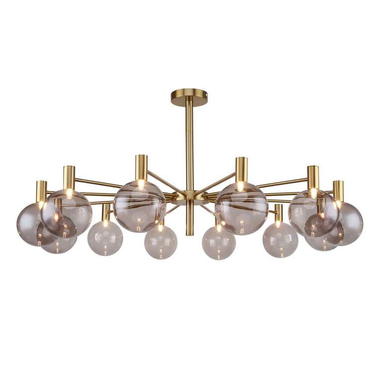 потолочная люстра Eternity  металл, стекло 12*G9*25W, excluded