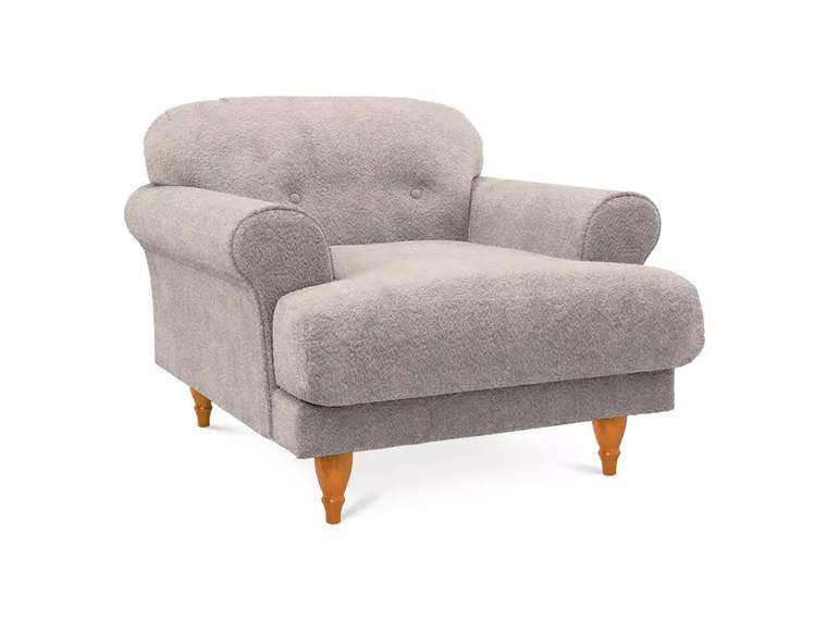 Кресло Italia бежевого цвета