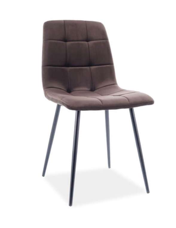 Стулl Mila коричневого цвета