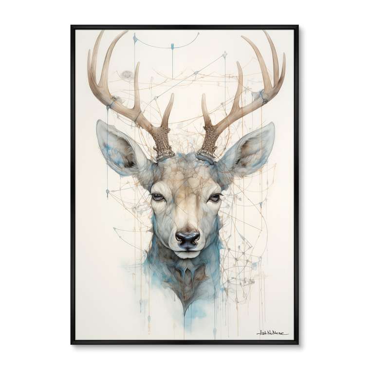 Репродукция картины Enchanted Deer, No 1, 2024г.