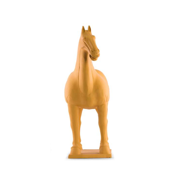 Статуэтка конь Gezellig желтого цвета