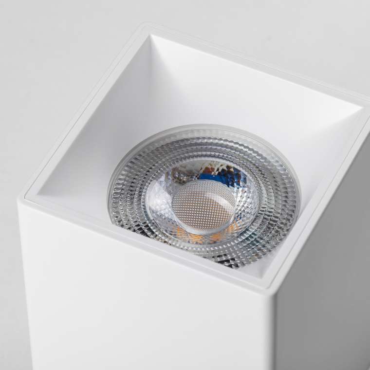 Рамка (светильник) PVC д/LED-модулей 941хх и LED-ламп D50мм RULLO QUAD БЕЛЫЙ