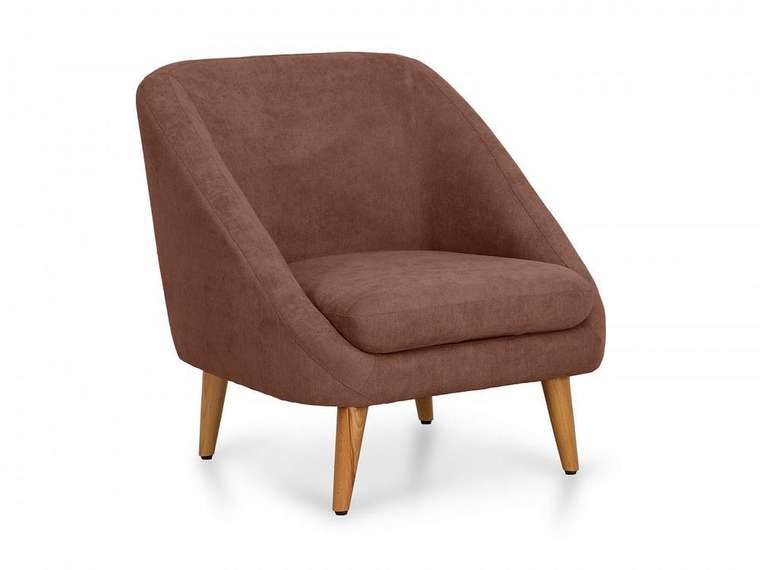 Кресло Corsica коричневого цвета