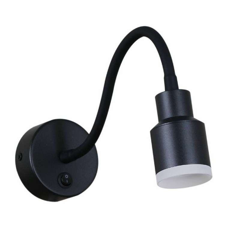 Бра 86202-9.2-001MN LED5W BK (алюминий, цвет черный)