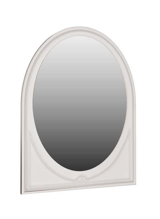 Зеркало настенное Melania в раме белого цвета