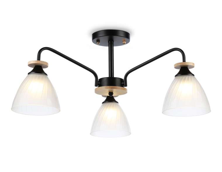 Люстра на штанге Modern TR9564 (стекло, цвет белый)