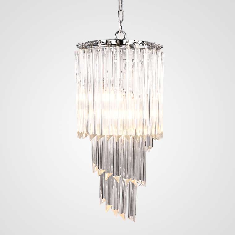 Люстра Odeon Chandelier Glass Clear