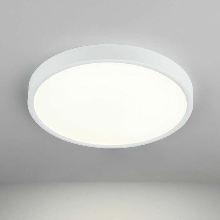 Накладной потолочный светодиодный светильник DLR034 24W 4200K