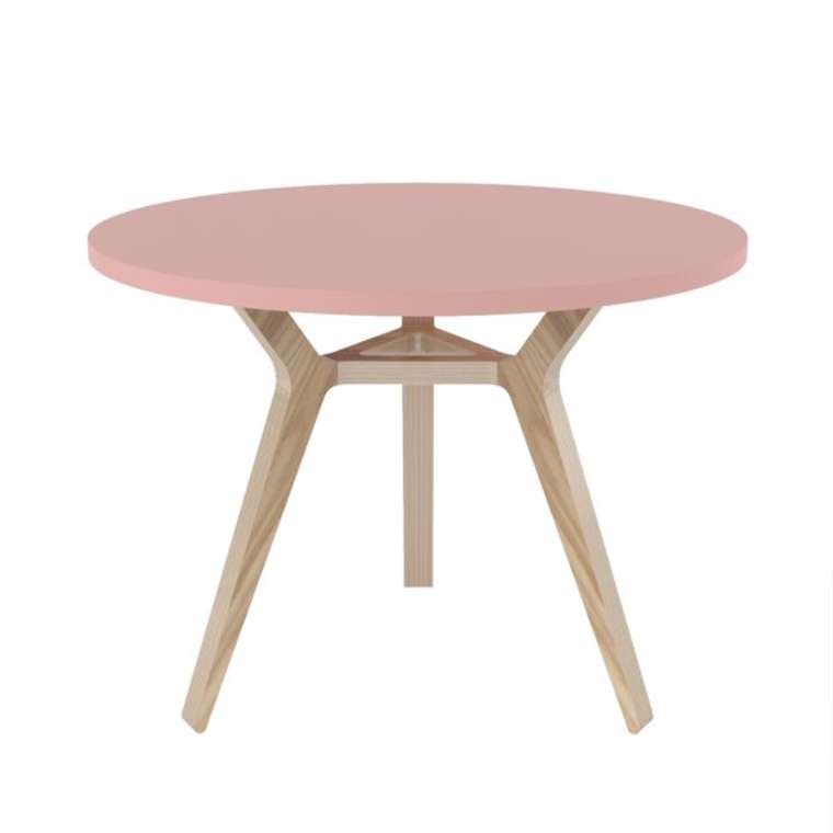 Стол Unika Täby pink дуб