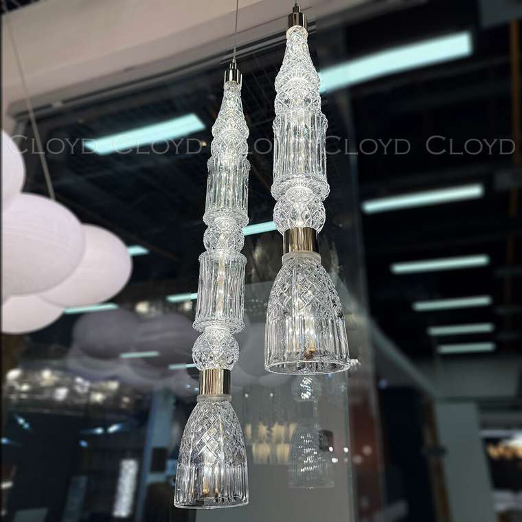 Подвесной светильник Cloyd LACONIA P1 / выс. 75 см - золото