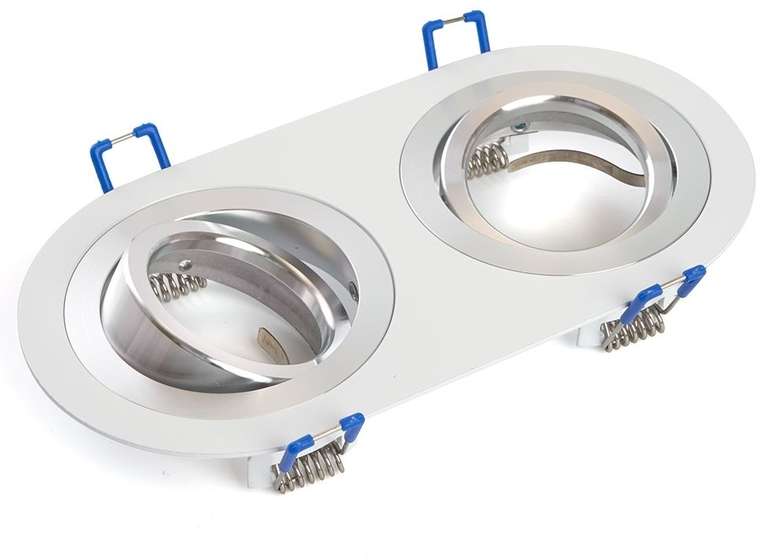 Светильник встраиваемый Feron DL2812 48461 50W G5.3 черный