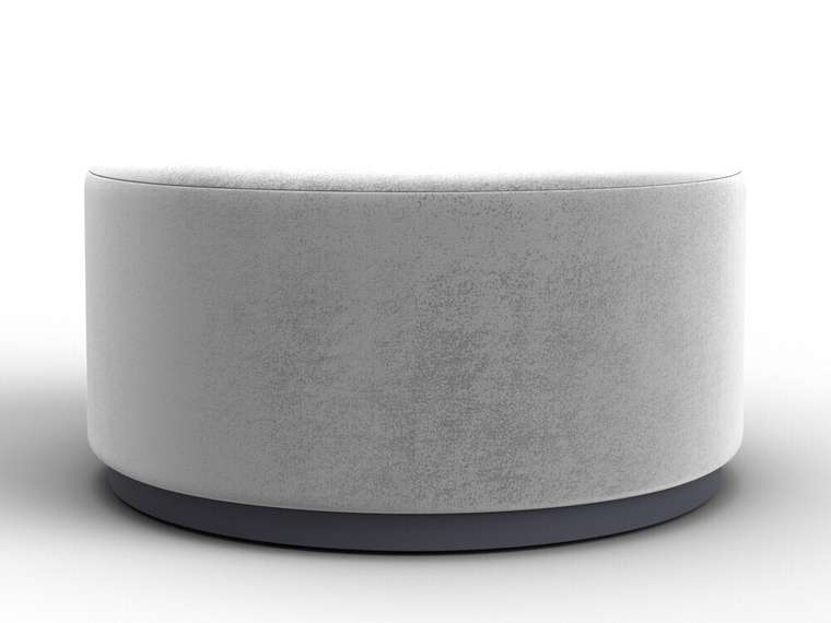 Пуф 005 молочного цвета