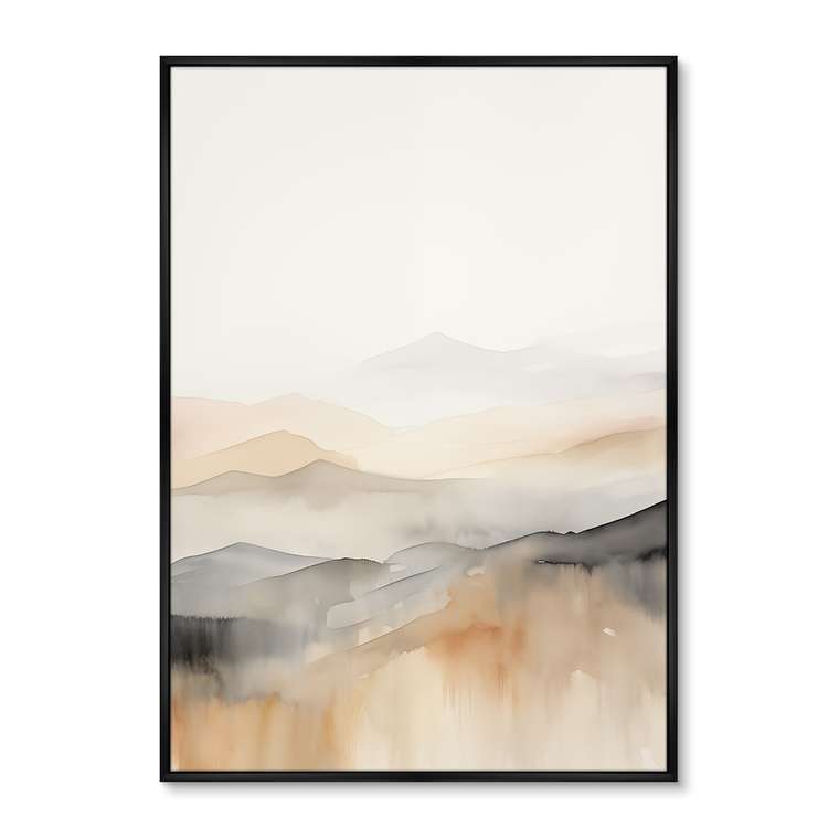 Репродукция картины Landscape collection, Above, 2024г.