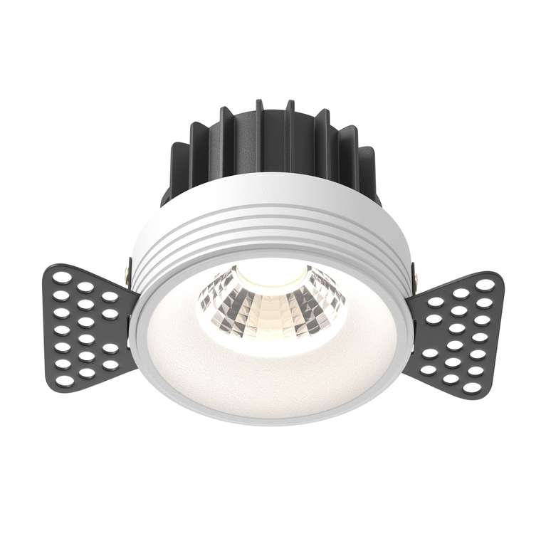 Встраиваемый светильник Technical DL058-12W4K-TRS-W Round Downlight