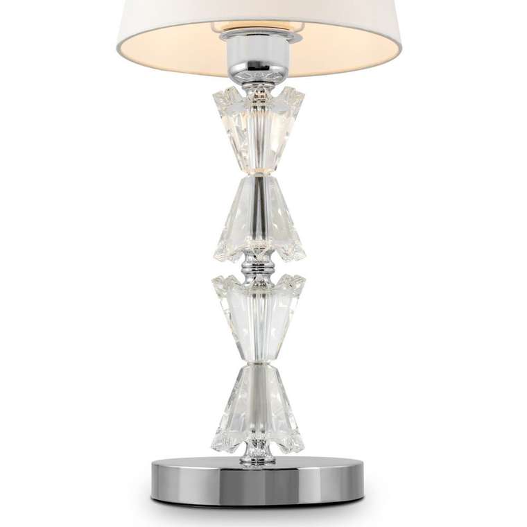 Настольная лампа Florero с белым абажуром
