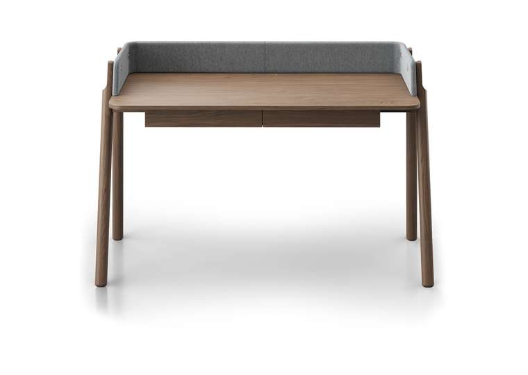 Стол письменный Basic серо-коричневого цвета 