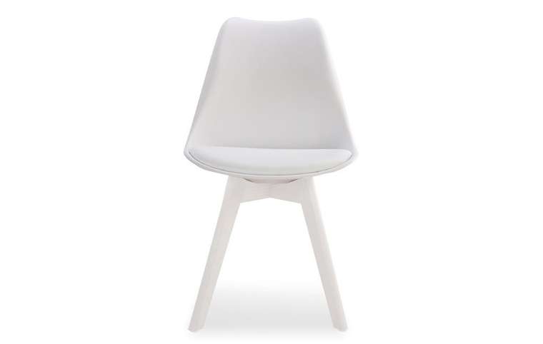 Обеденный стул Mark белого цвета