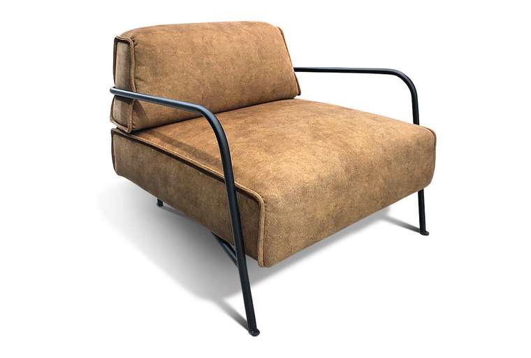 Кресло Данте светло-коричневого цвета