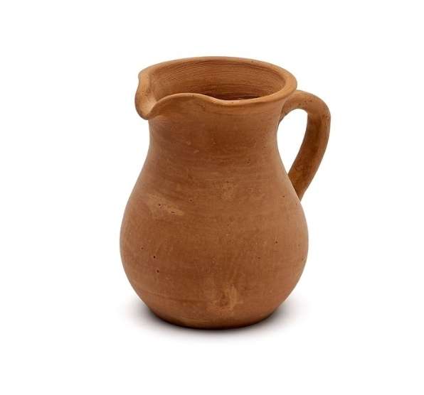 Керамическая ваза Mercia 18 терракотового цвета