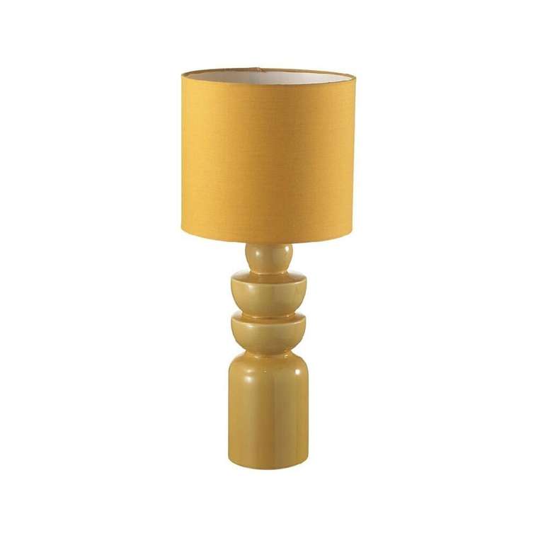 Настольная лампа Segi 8130/1T (ткань, цвет желтый)