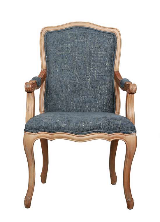 Стул Wallis blue синего цвета