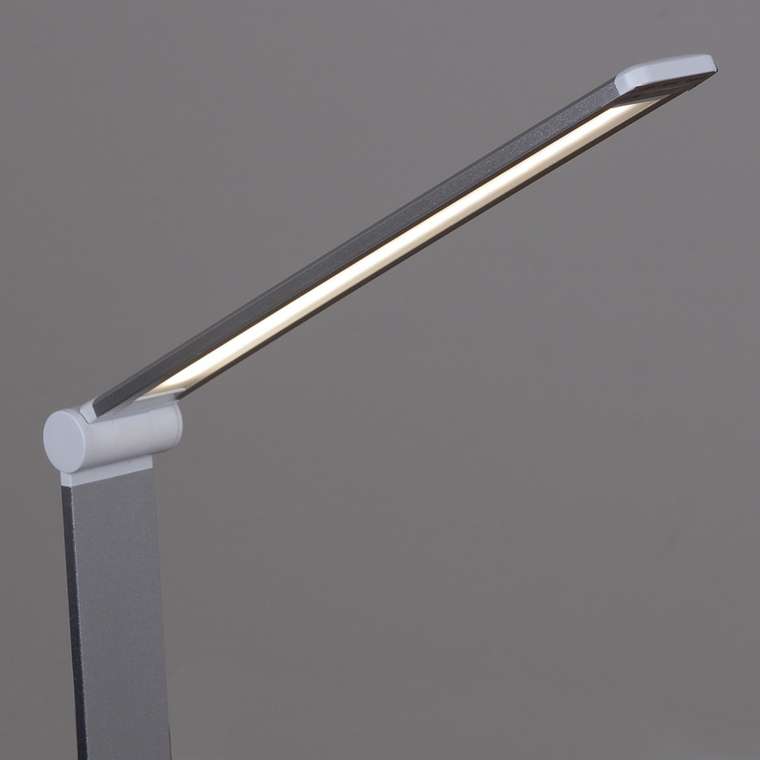 Настольная лампа 02088-0.7-01T SL (USB) (металл, цвет серебро)