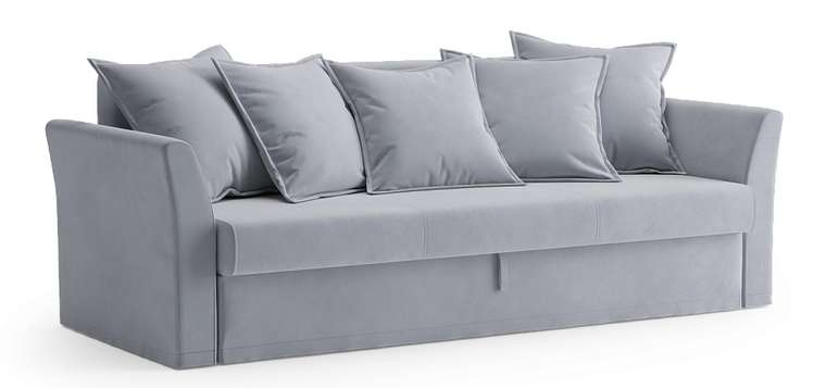 Диван-кровать Фьюжн серого цвета