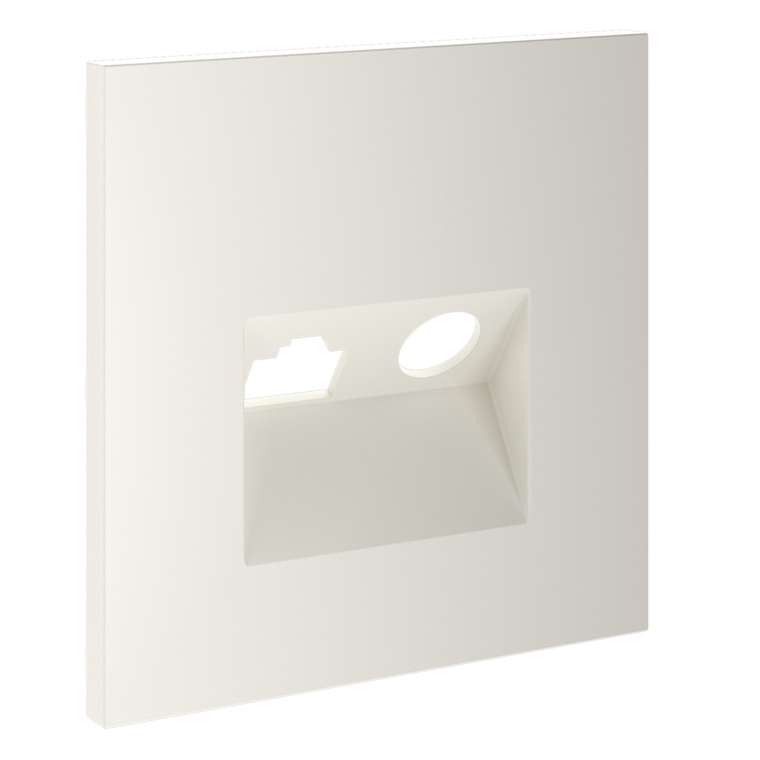 Накладка для розетки TV+RJ45 кат. 6, S70 (хлопок)