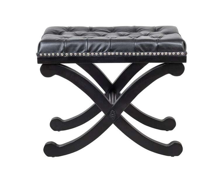 Оттоманка Bench черного цвета