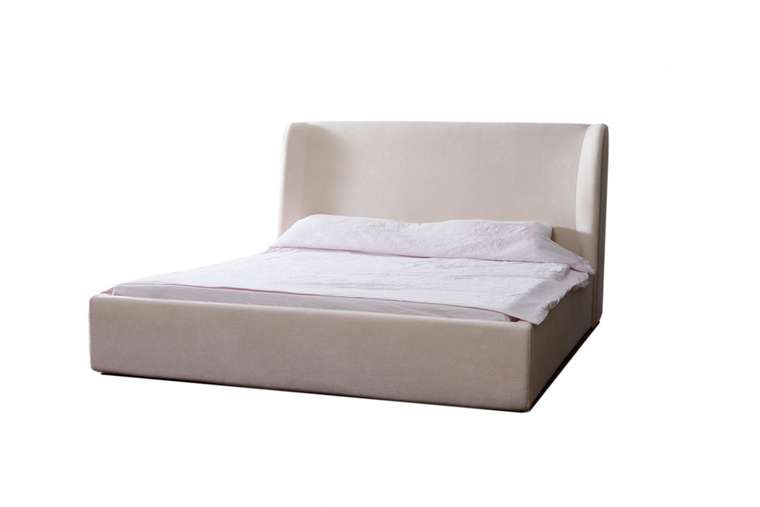 Кровать Margot 180х200 с подъёмным механизмом свело-бежевого цвета